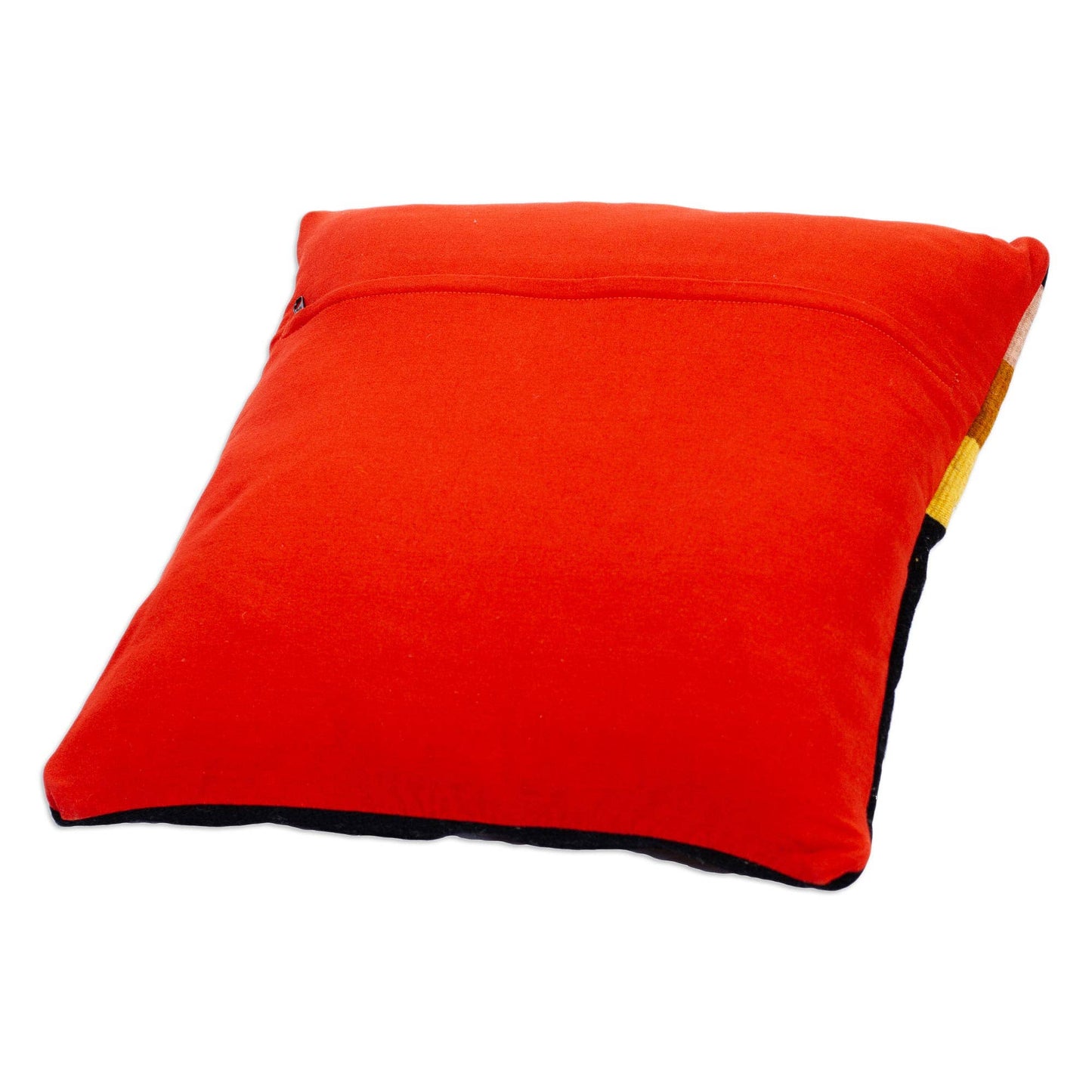 Handmade Zapotec Lightning Wool Cushion Cover