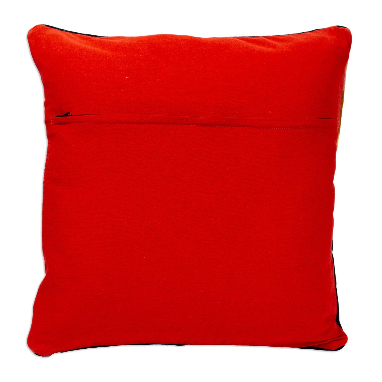 Handmade Zapotec Lightning Wool Cushion Cover
