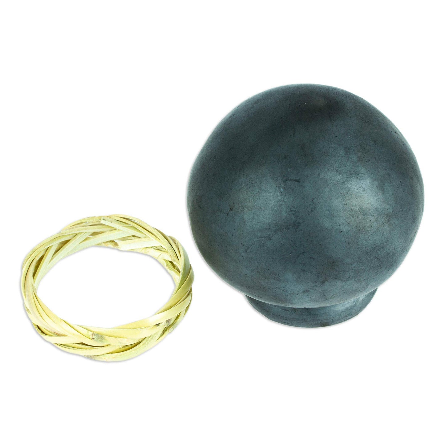 Handmade Smooth Barro Negro Decorative Mini Vase