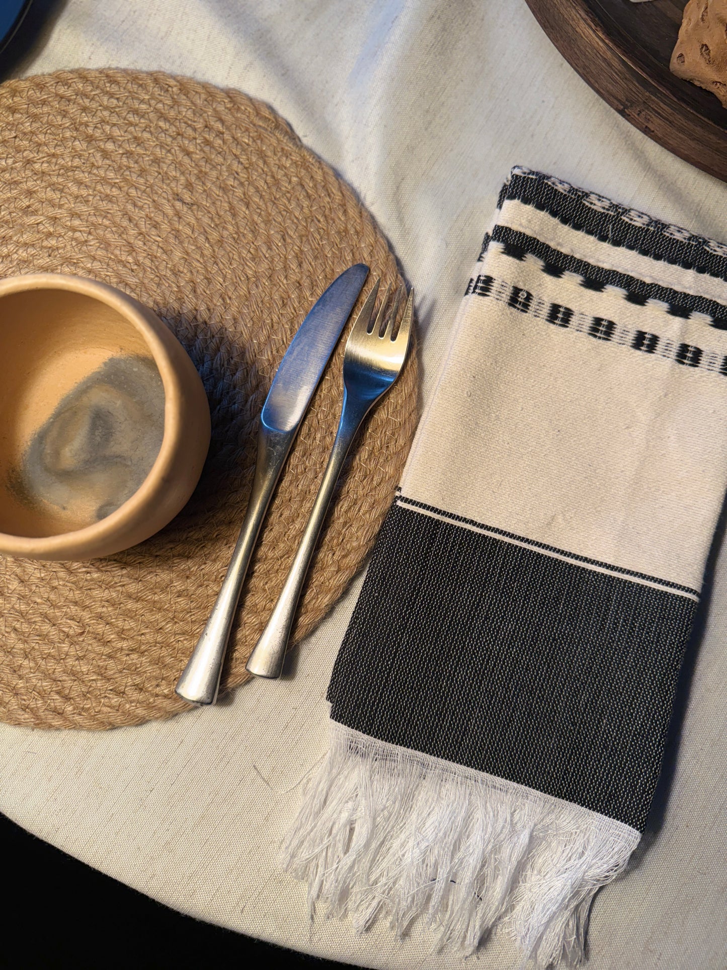Handwoven Oaxacan Cotton Napkins or Hand Towels