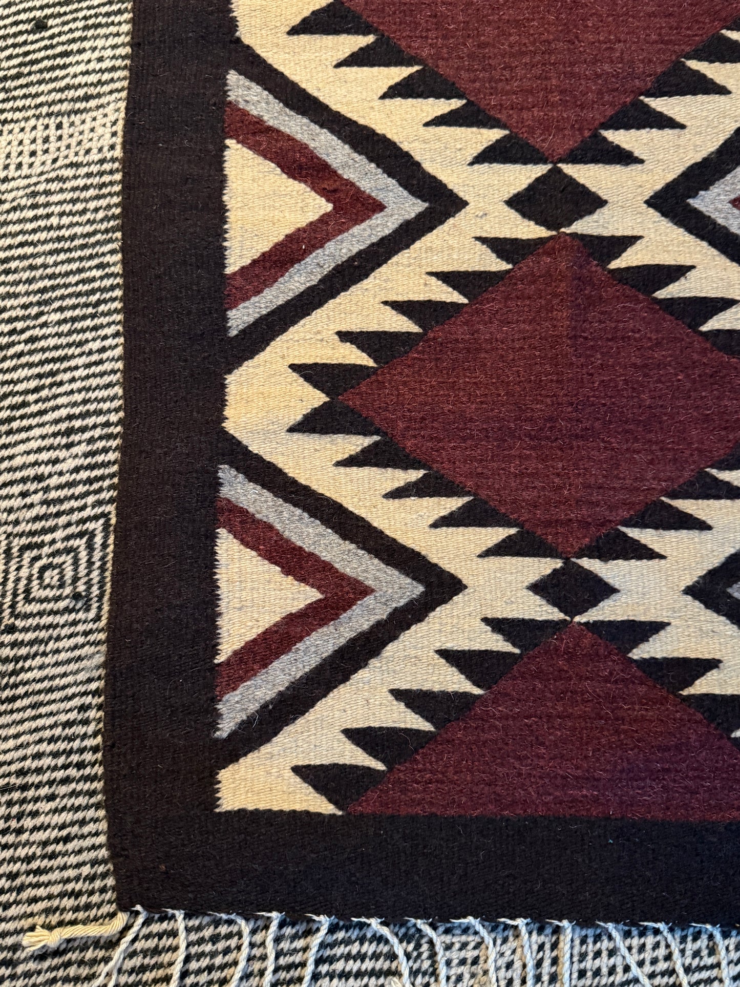 Oaxacan Wool Textile - Vino Aztec