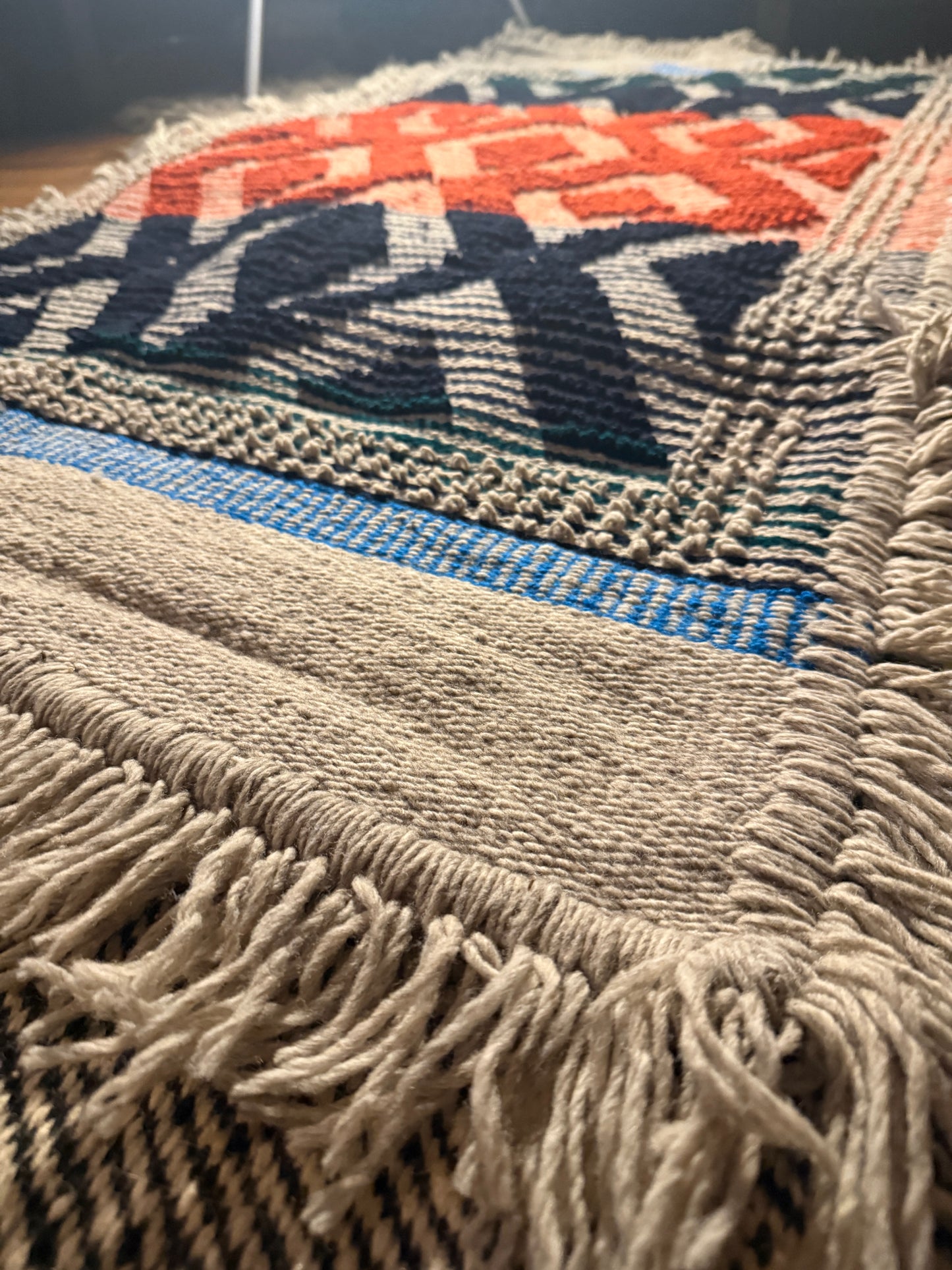 Heritage One-of-Kind Handwoven Wool Rug - 6' x 3.5'