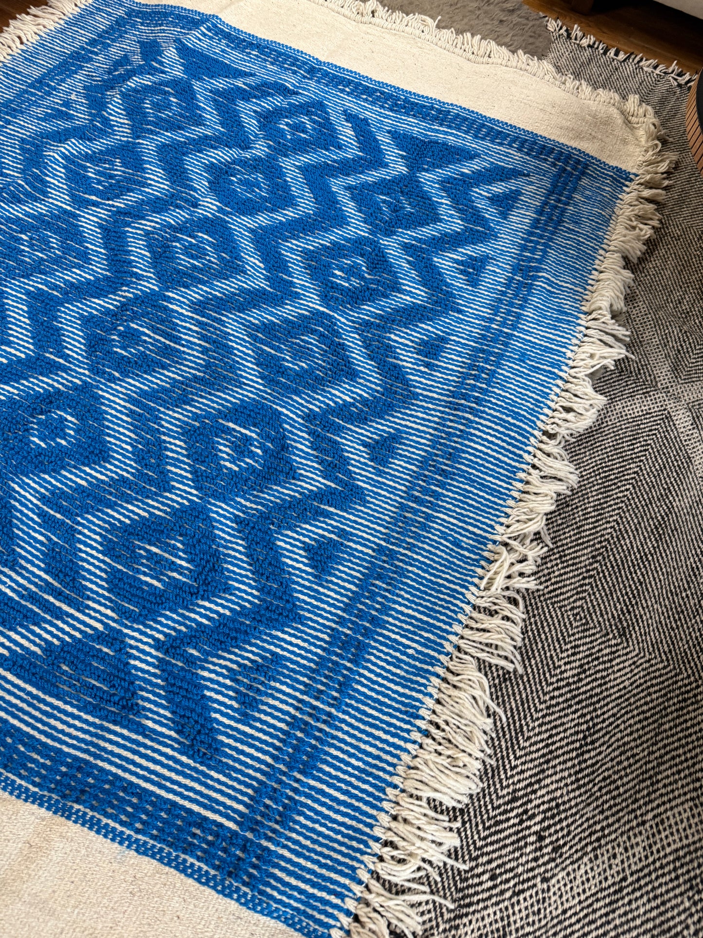 Heritage One-of-Kind Handwoven Wool Area Rug - 7.5' x 5.5'