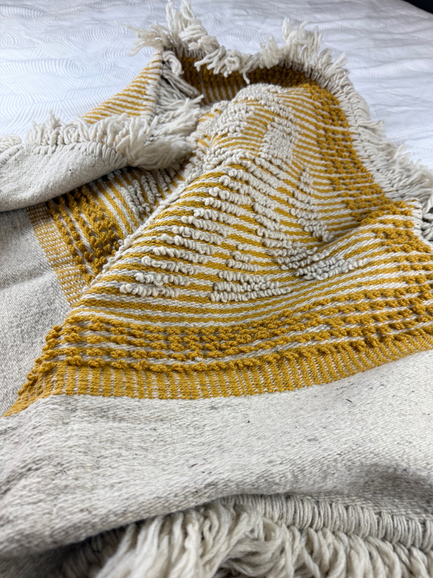Heritage One-of-Kind Handwoven Wool Rug - 5.5' x 3.5'