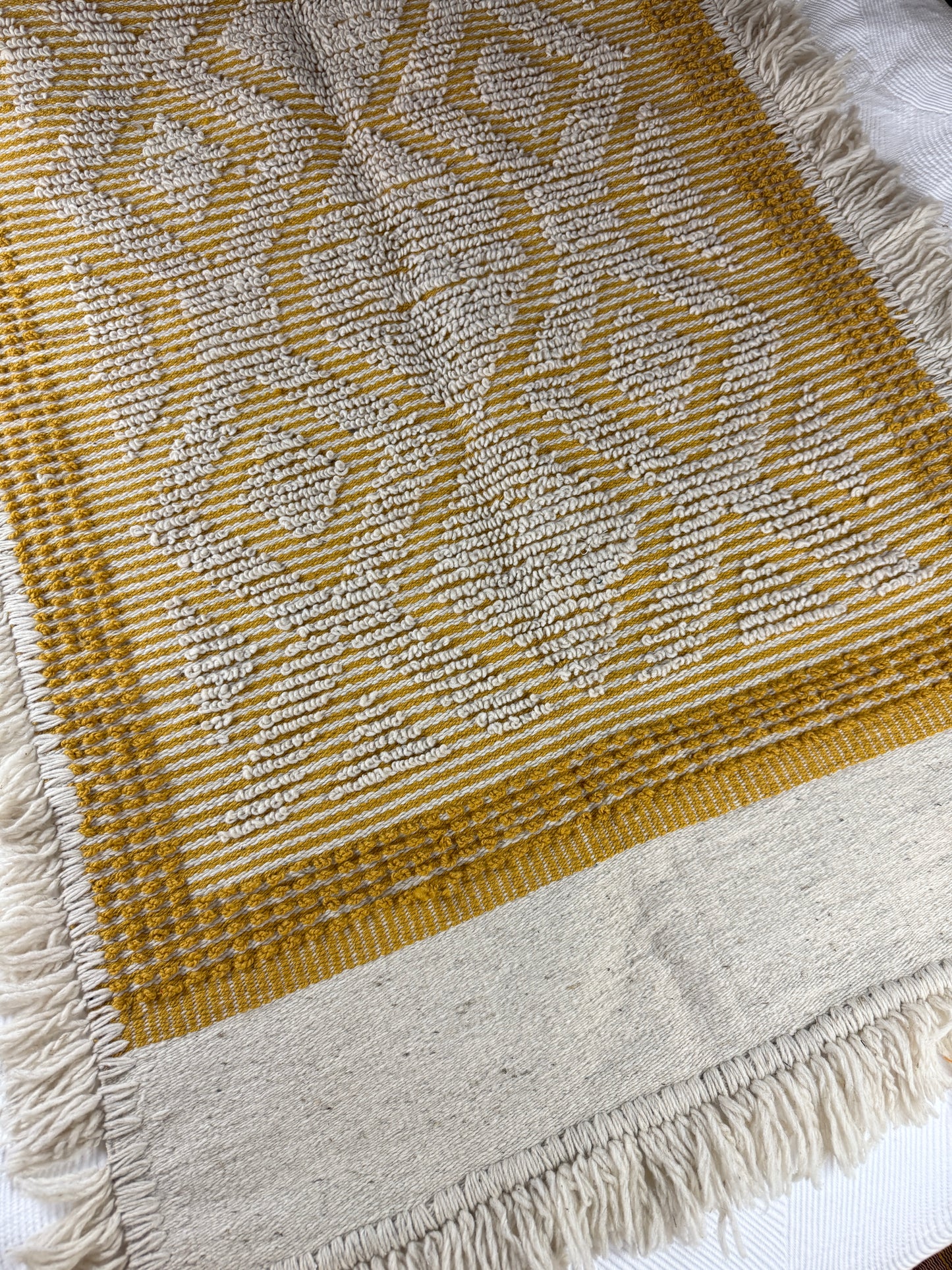 Heritage One-of-Kind Handwoven Wool Rug - 5.5' x 3.5'