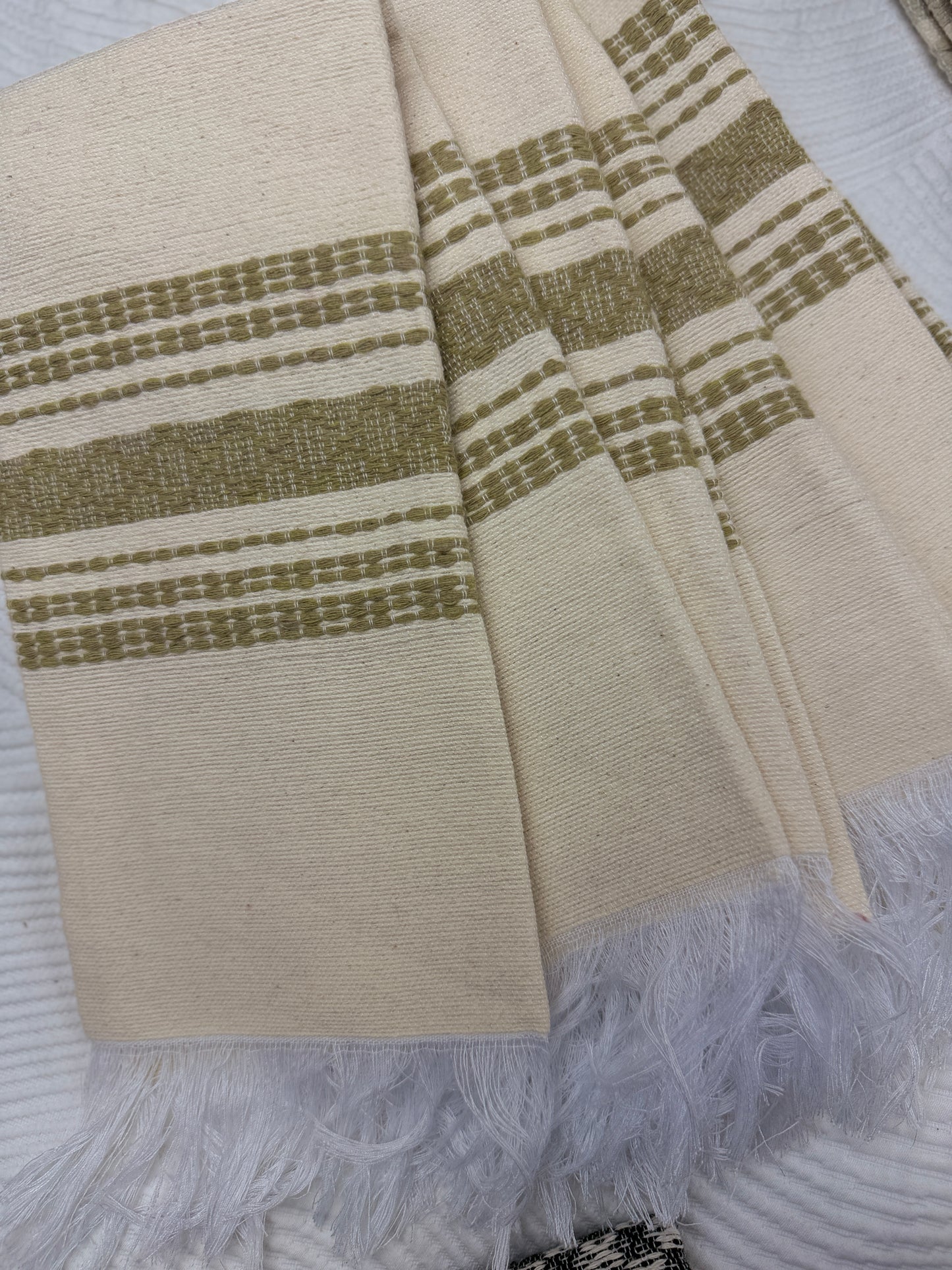 Handwoven Oaxacan Cotton Napkins or Hand Towels