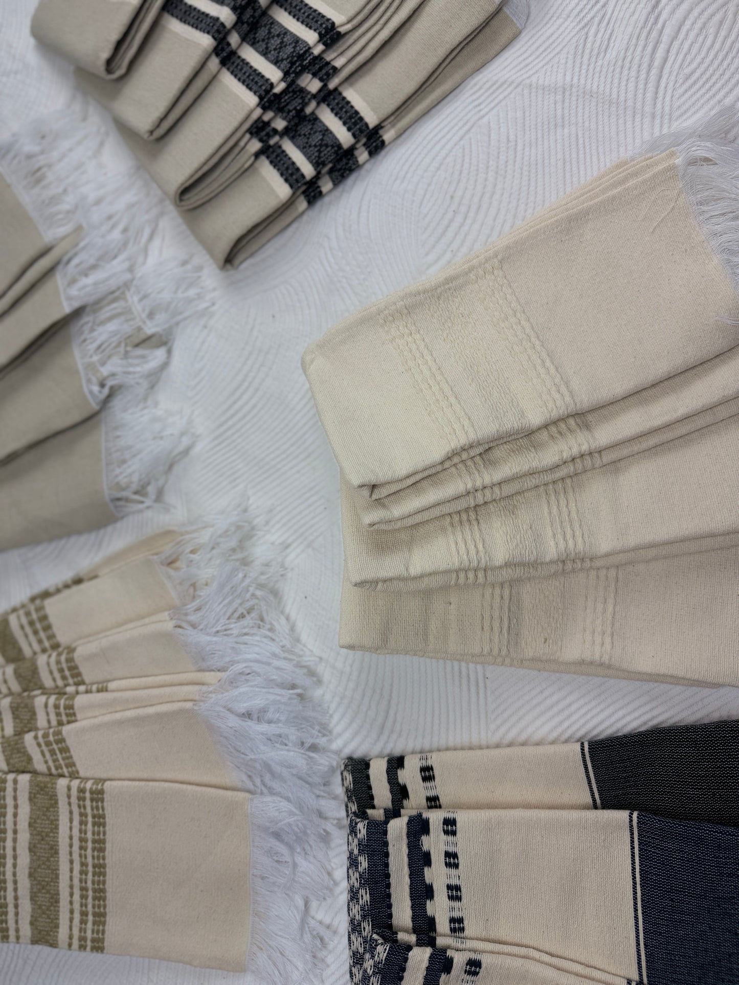 Handwoven Oaxacan Cotton Napkins or Hand Towels