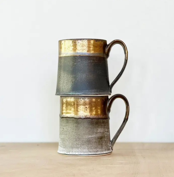 Black + Gold Mug