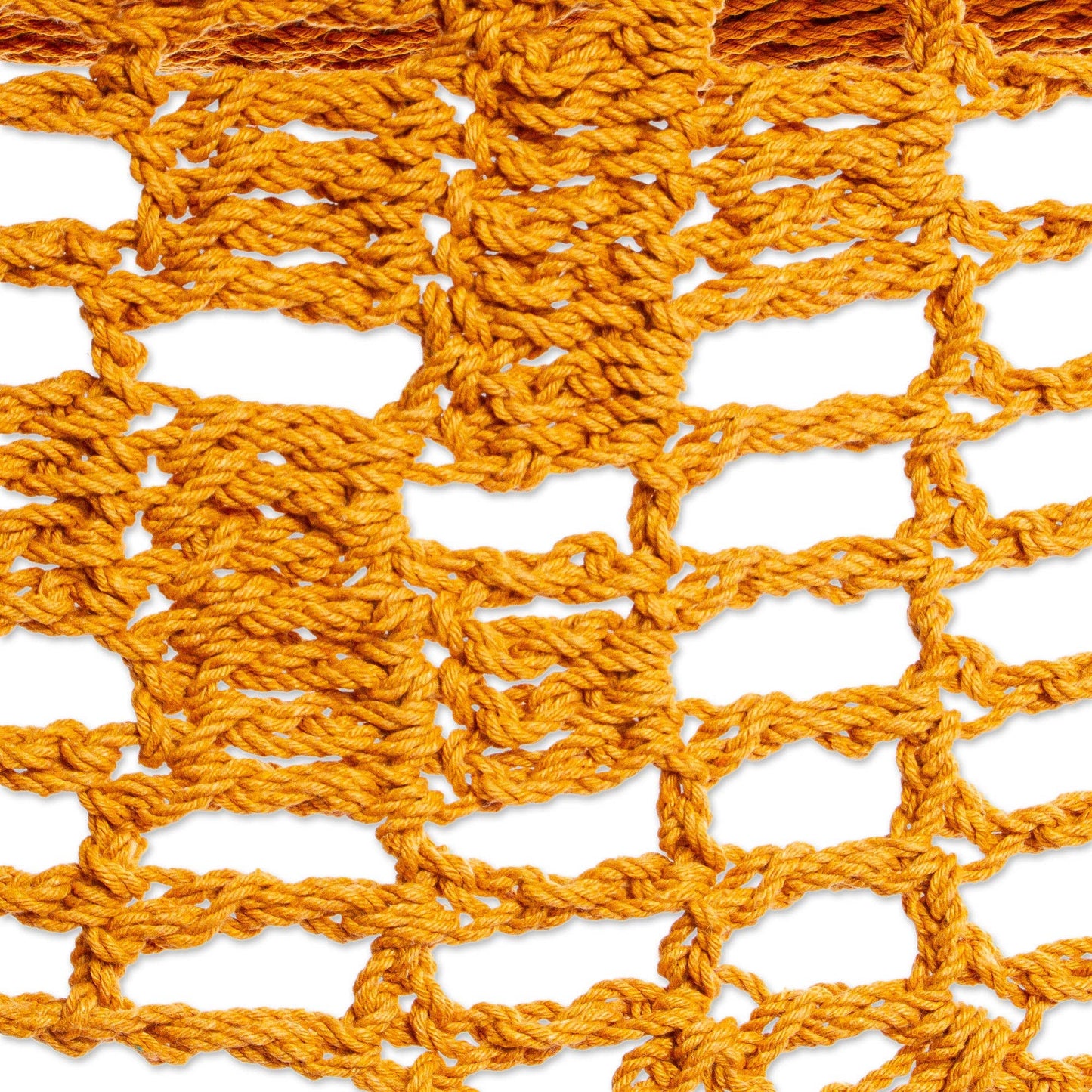 Handmade Veranda In Honey Rope Hammock