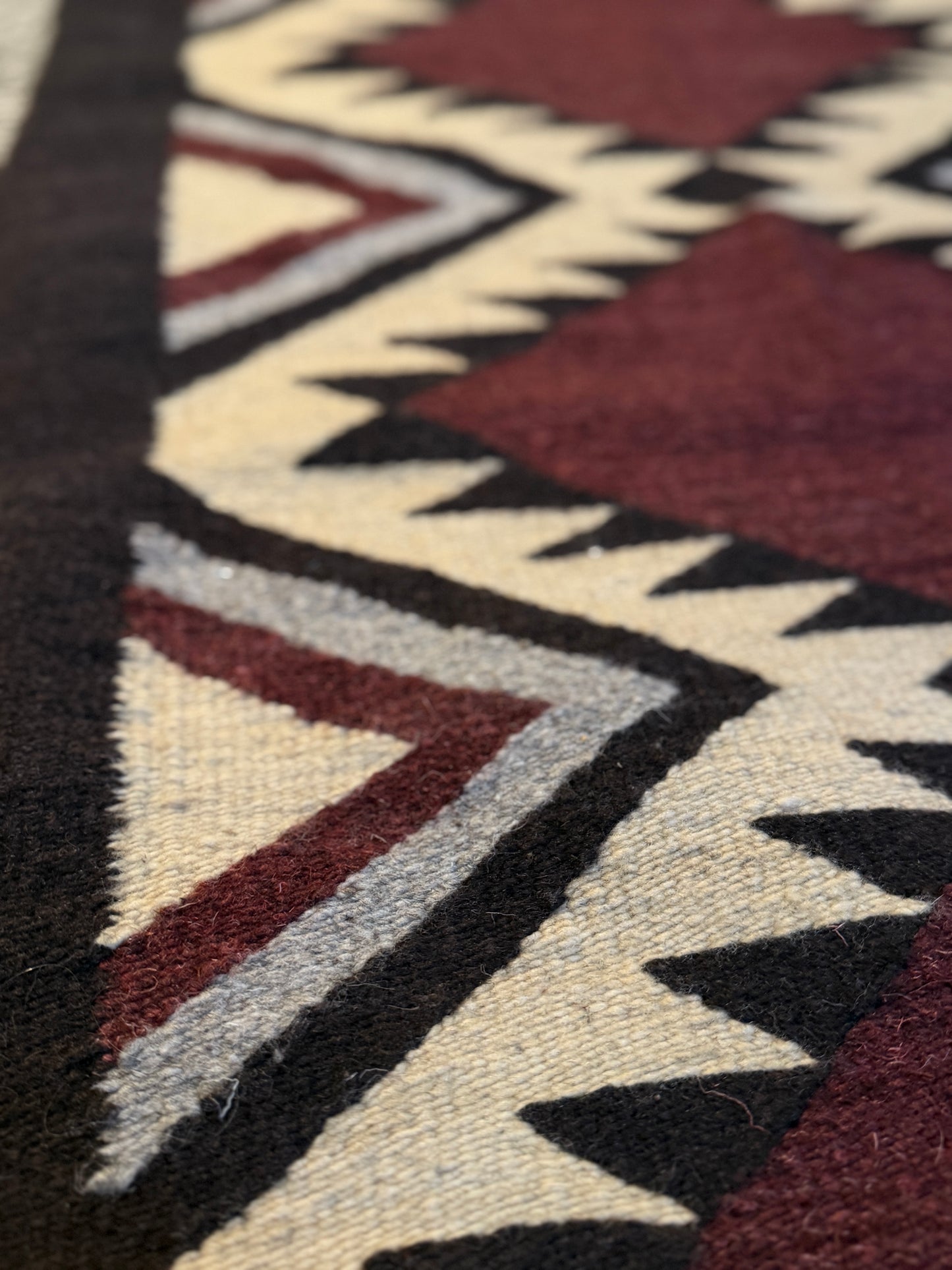 Oaxacan Wool Textile - Vino Aztec