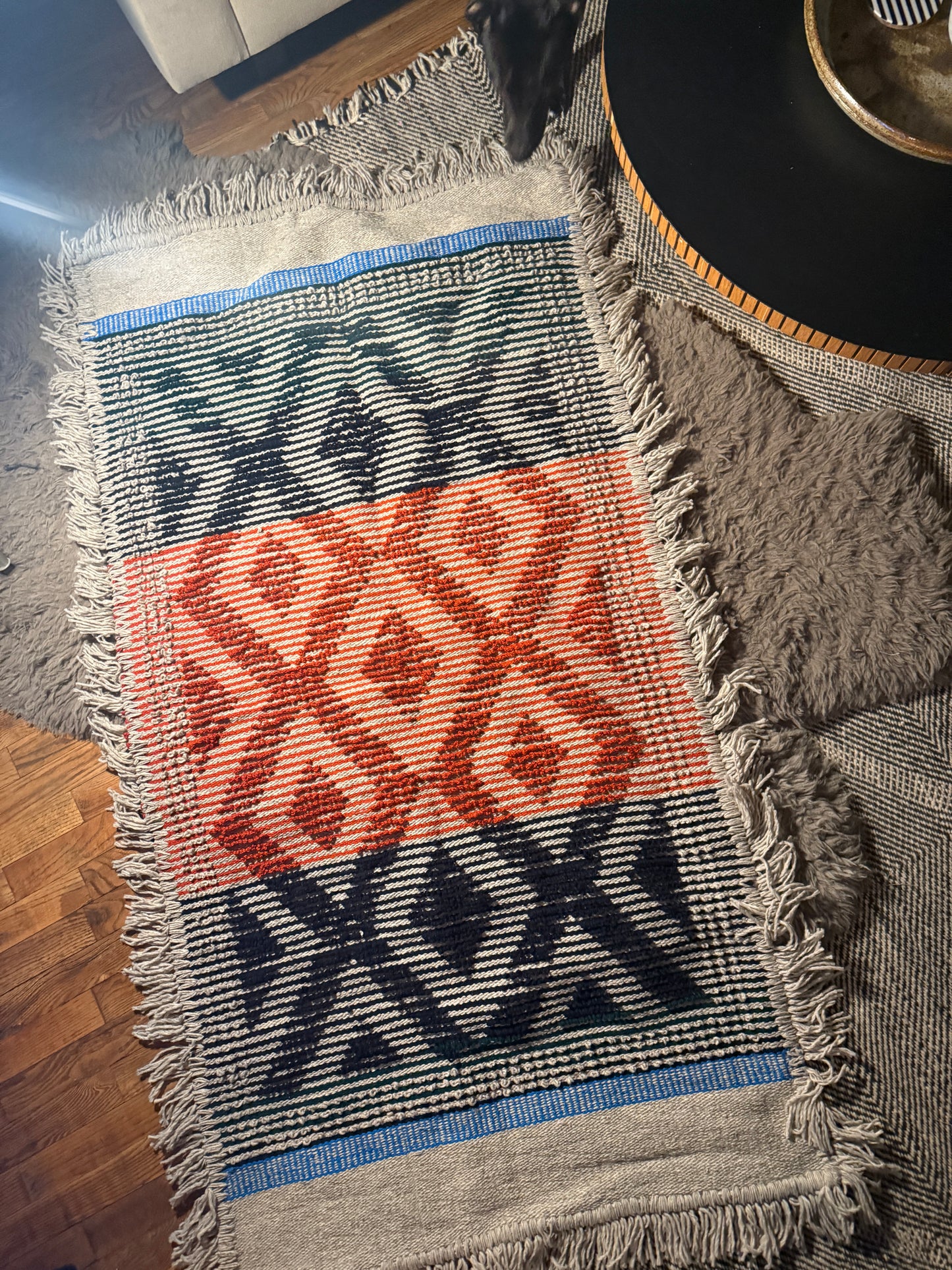 Heritage One-of-Kind Handwoven Wool Rug - 6' x 3.5'