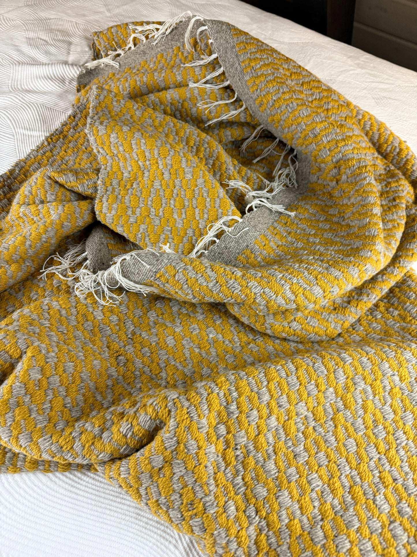 Super Lux Wool Textile - Golden Prism