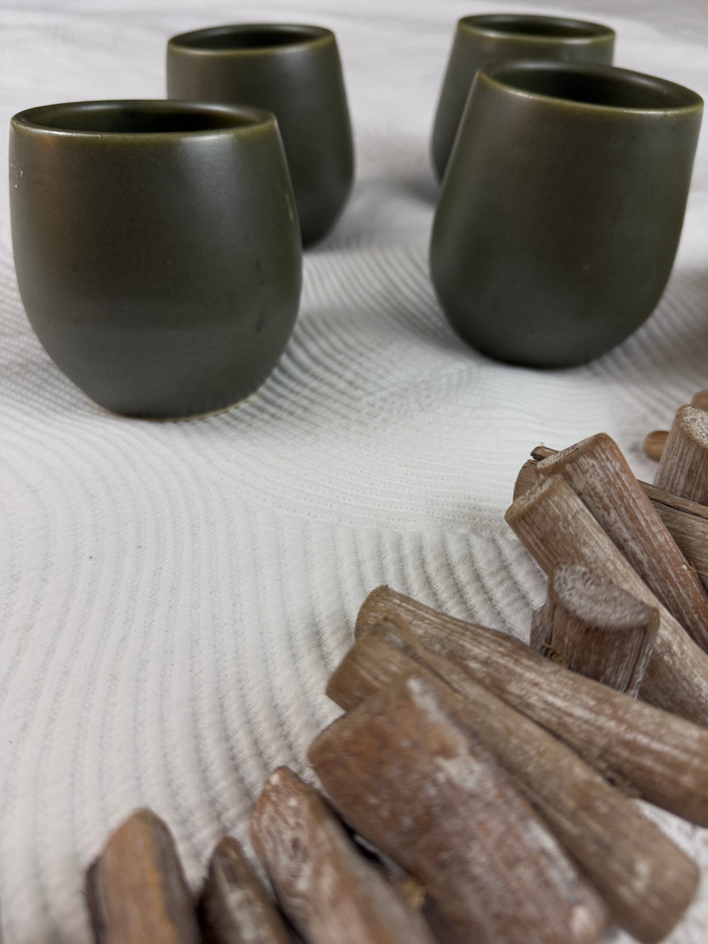 Oaxacan Stoneware Mugs - Handleless